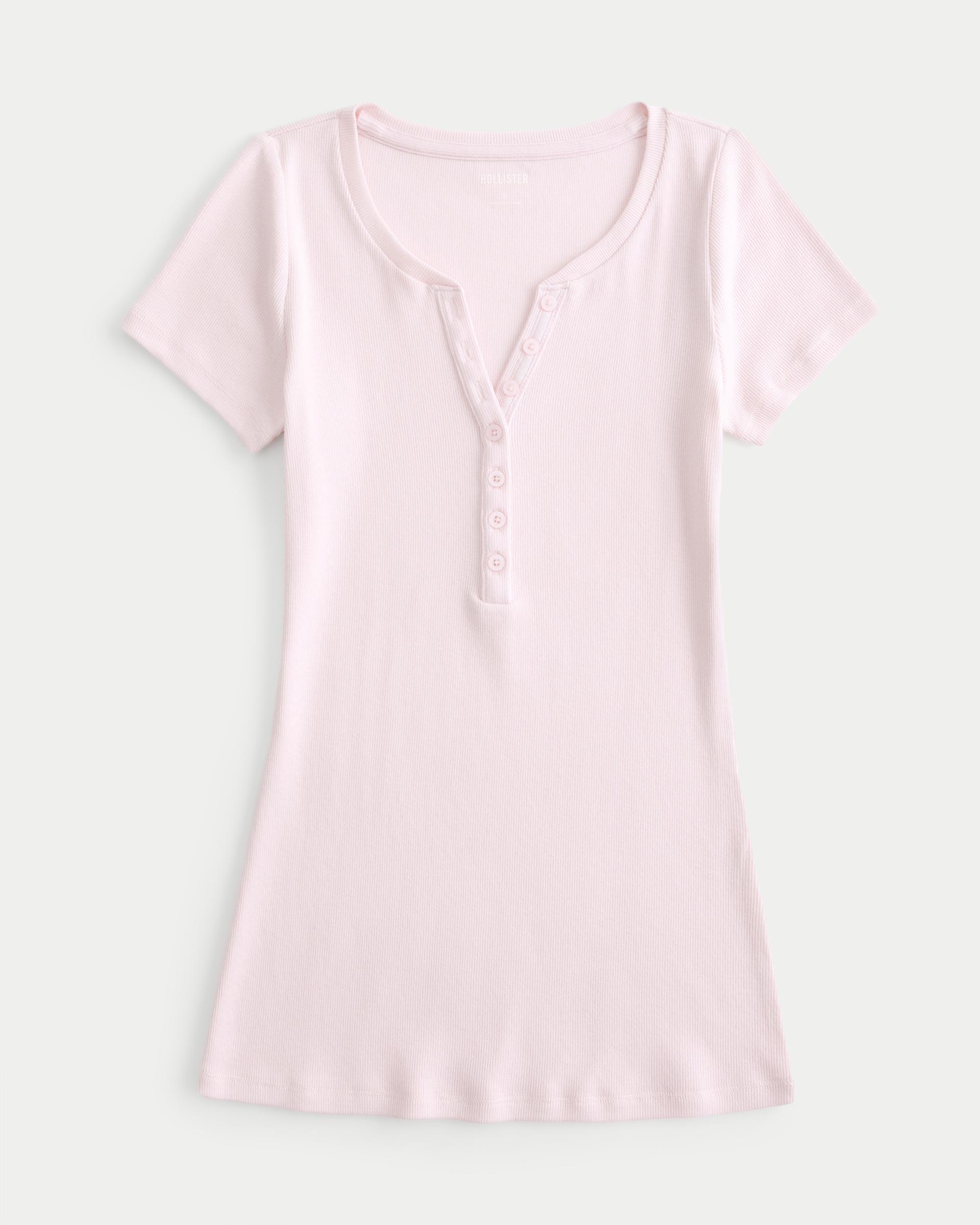 Short-Sleeve Henley Product Image