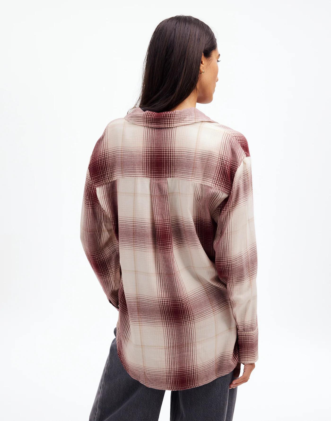 Popover Shirt in Plaid Product Image