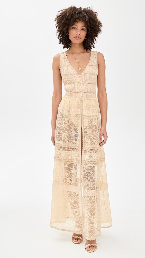 Free People Sweet Saloon Sleeveless Maxi Dress | Shopbop Product Image