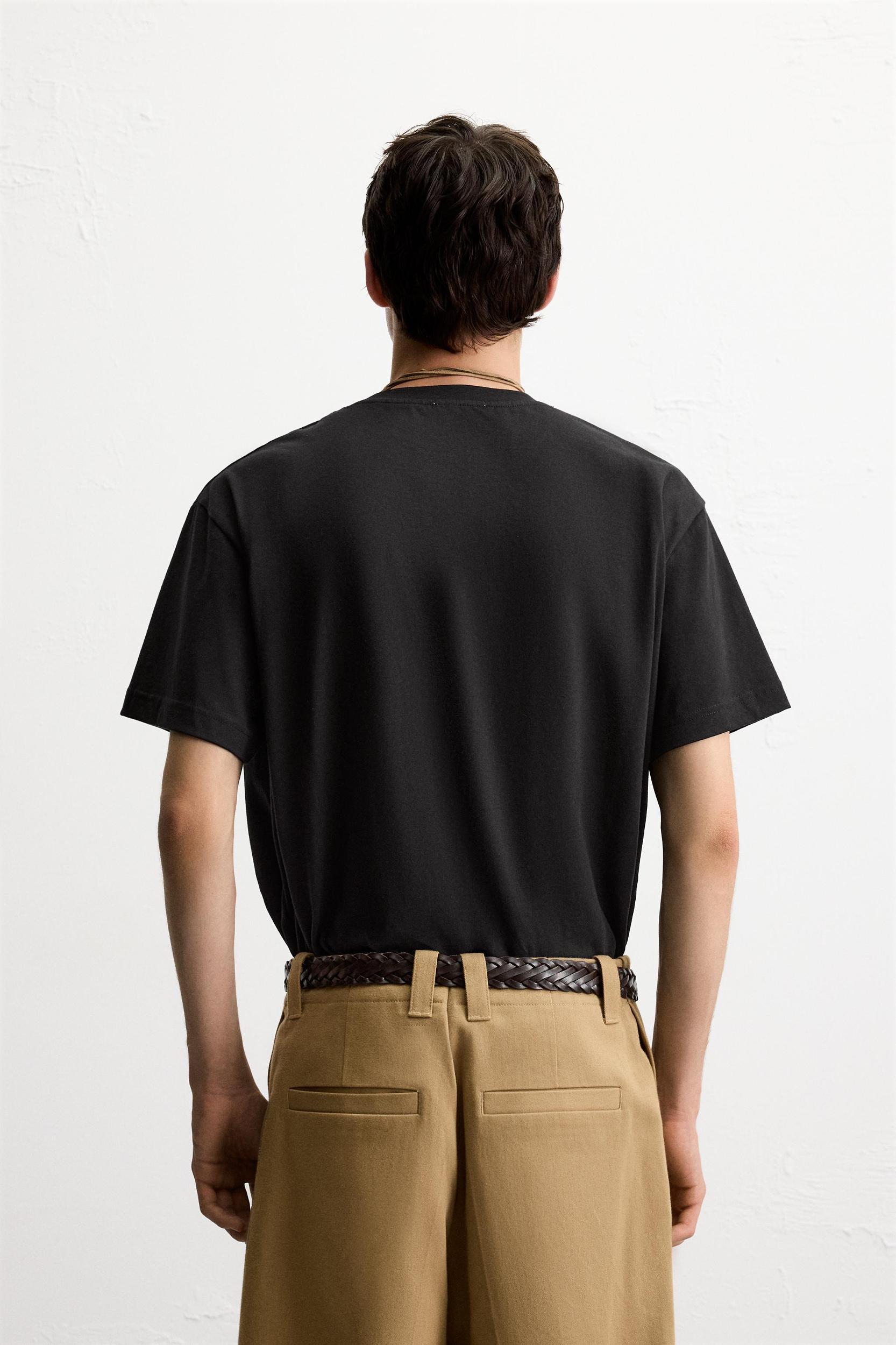 TEXT PRINT T-SHIRT Product Image