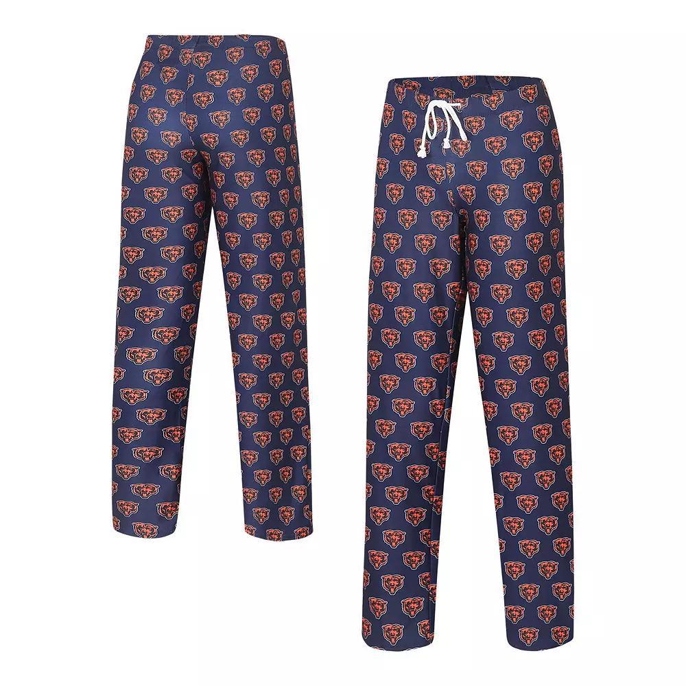 Women's Concepts Sport Navy Chicago Bears Gauge Allover Print Sleep Pants,  Product Image