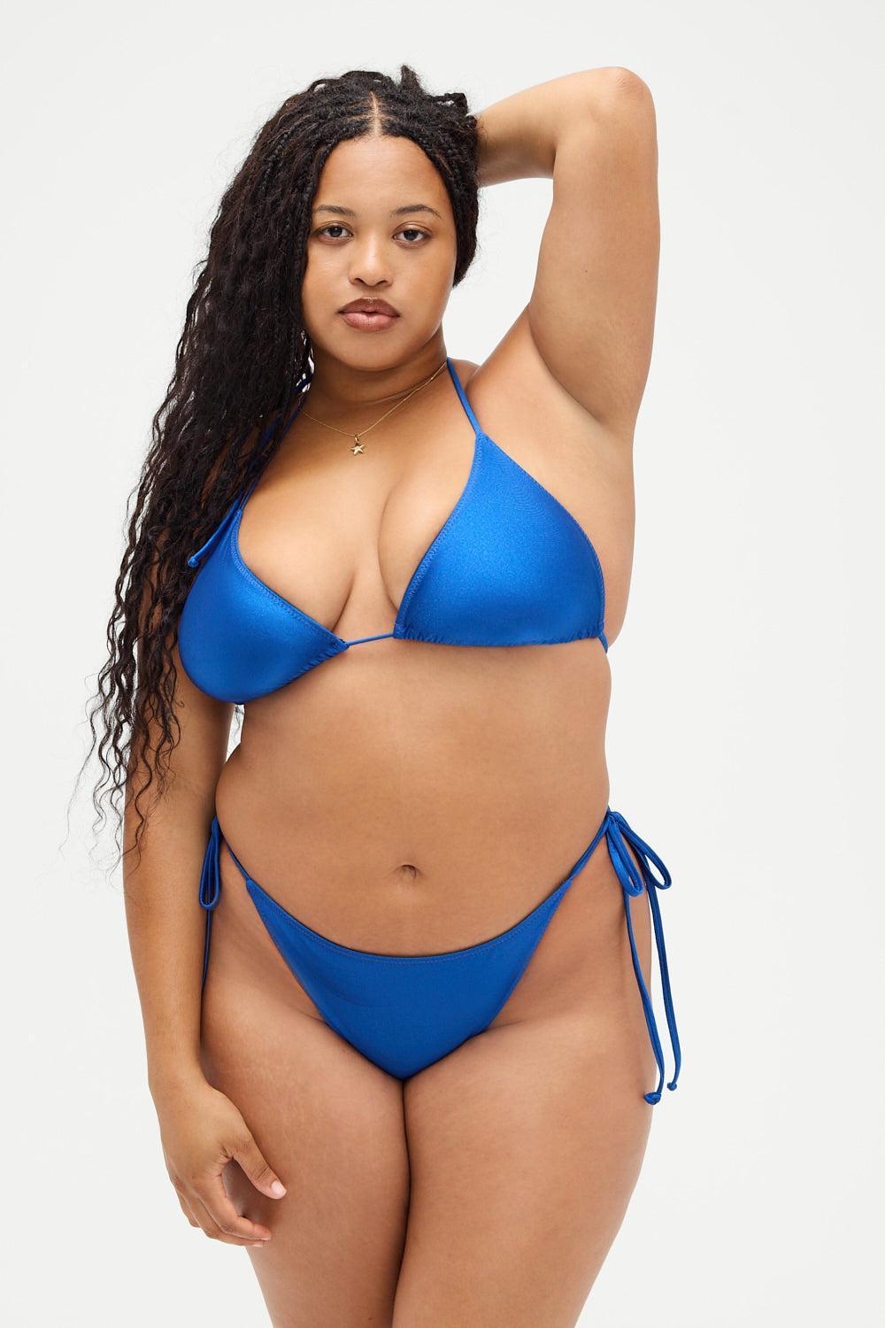 Divine Skimpy Bikini Bottom - Deep Blue Product Image