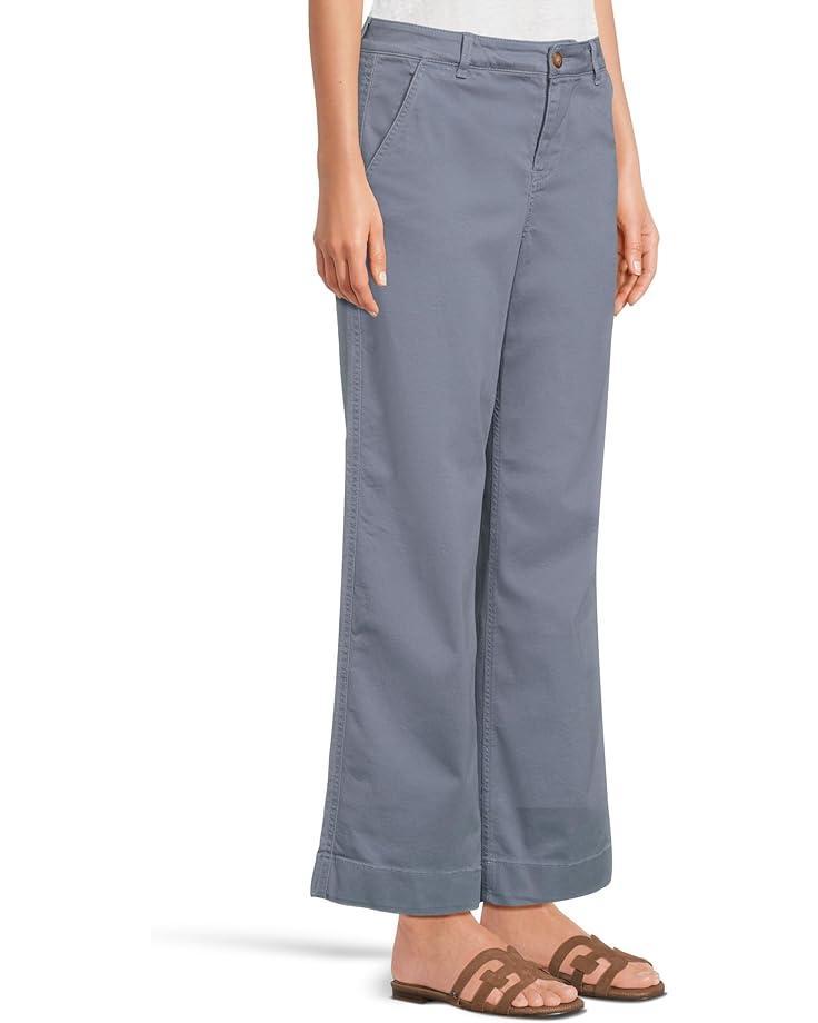 Lakewashed Pull-On Wide Leg Pants Product Image