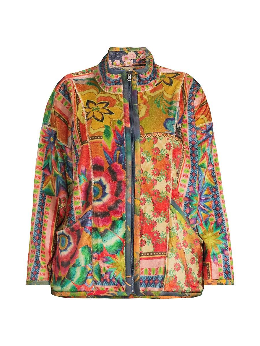 Womens Plus Joan Reversible Zip Jacket Product Image