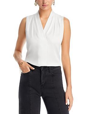 Womens Mila Sleeveless Silk-Blend Blouse Product Image