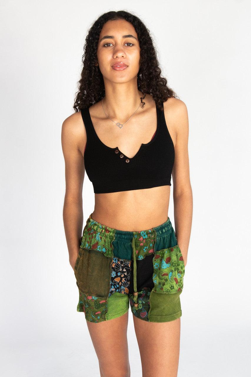 Patchwork Sweatshorts Product Image