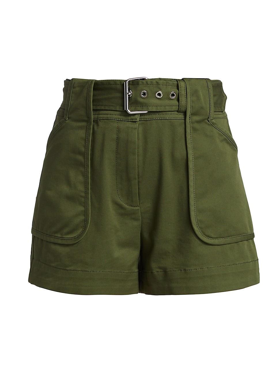 Womens Montery Belted Shorts Product Image