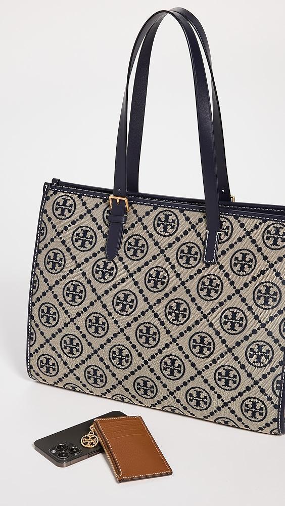 Tory Burch T Monogram Jacquard Tote | Shopbop Product Image