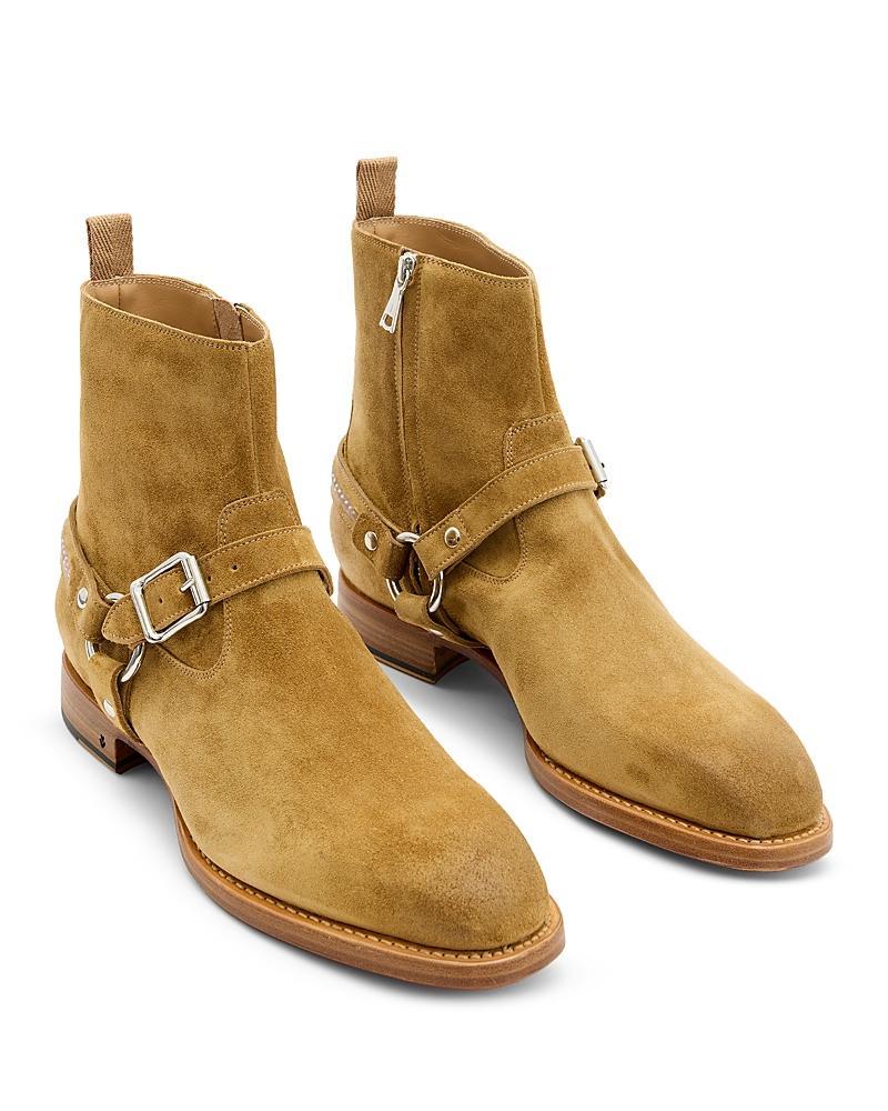 Men's Regent Harness Suede Ankle Boots Product Image