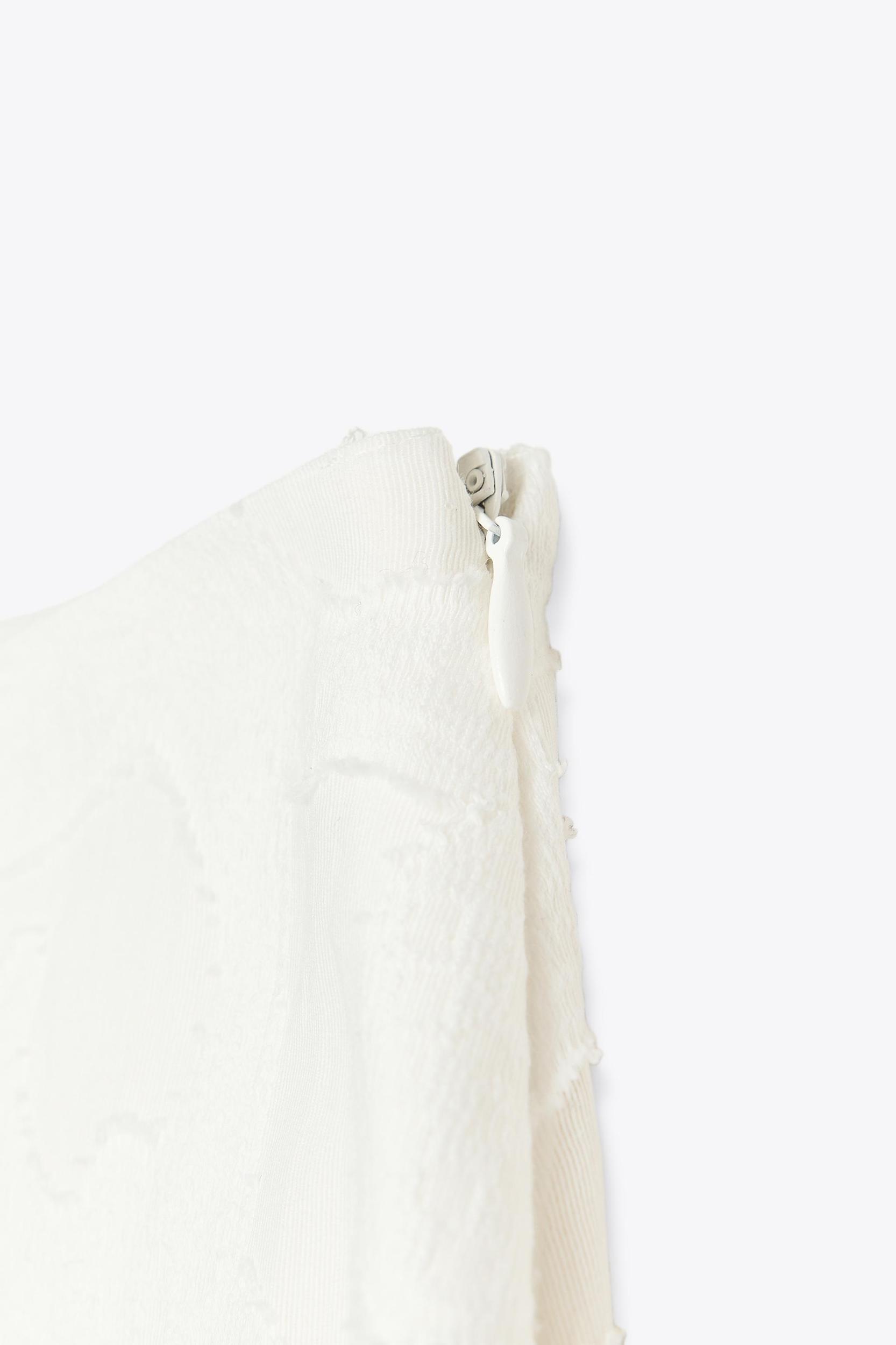 TEXTURED MIDI SKIRT Product Image