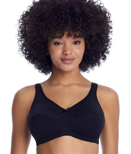 Dominique Marlena Cotton Lined Wire Free Comfort Bra 5360, Women's, Size: 38 B, White Product Image