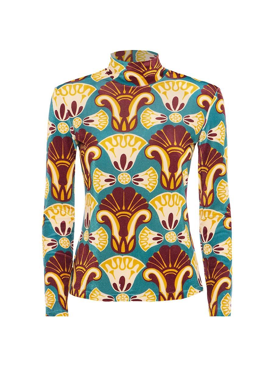 Womens Turtleneck T-Shirt Product Image