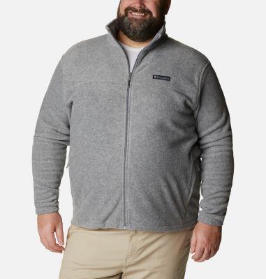 Big & Tall Columbia Steens Mountain™ Full-Zip Jacket, Men's, Size: 4XB, Light Gray Grey Product Image