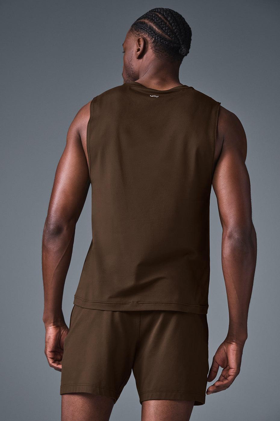 Conquer Muscle Tank - Espresso Product Image