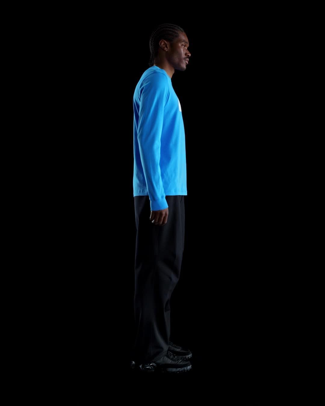 Mens Nike Sportswear Long-Sleeve T-Shirt | CI6291-435 Product Image