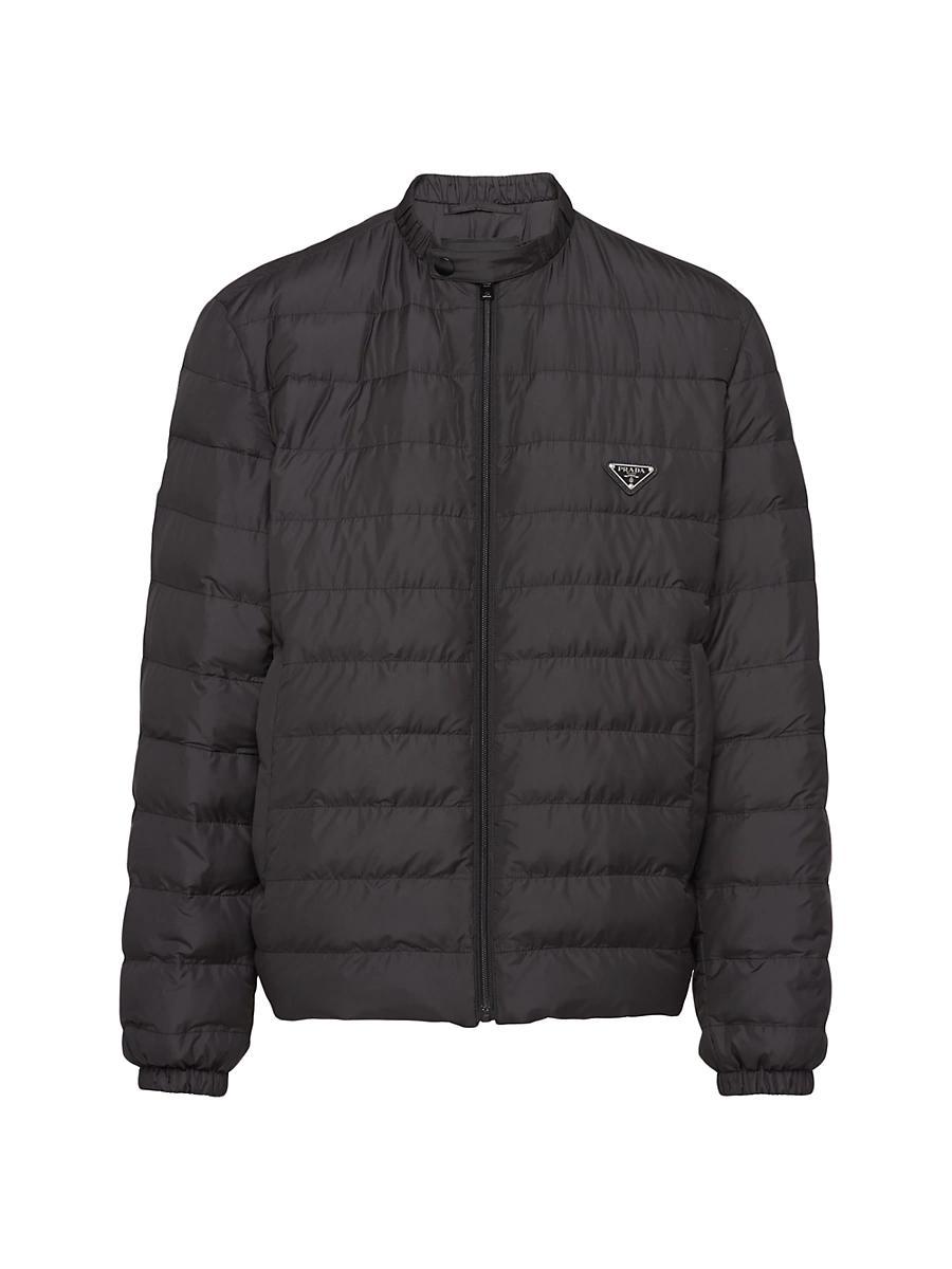 Mens Zip-Front Puffer Jacket Product Image