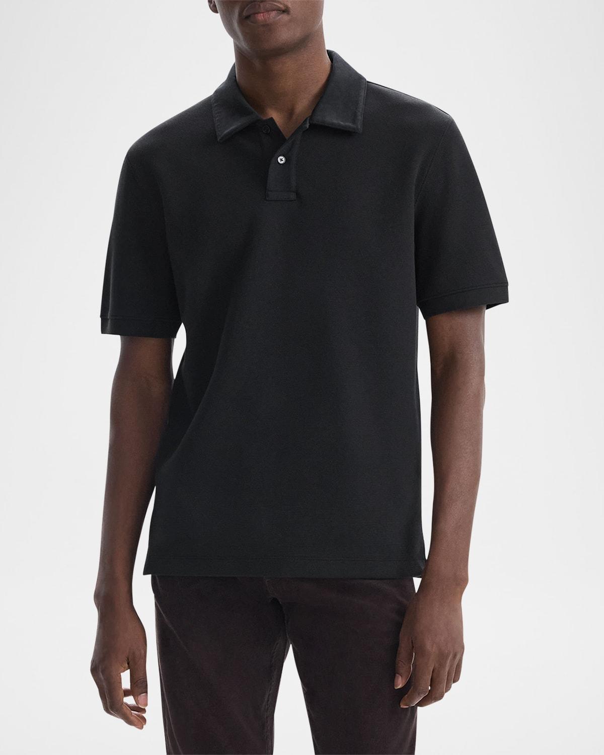 Mens Delroy Double-Knit Polo Shirt Product Image