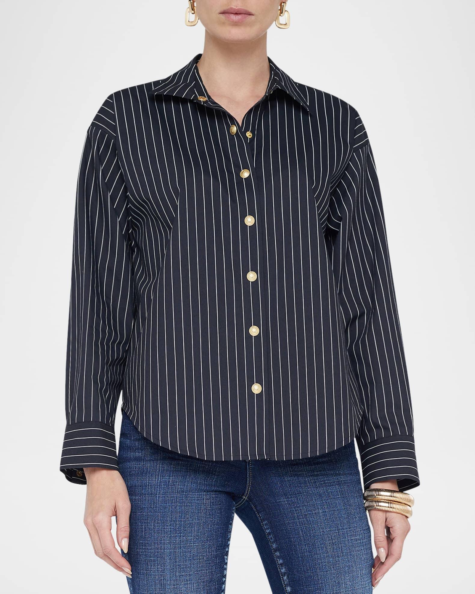 Ripley Stripe Oversized Shirt Product Image