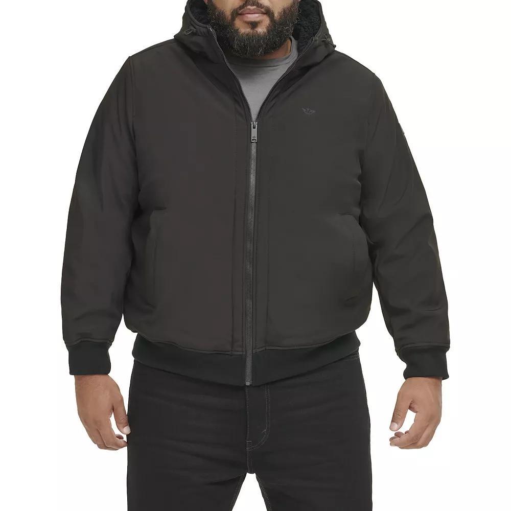 Big & Tall Dockers® Softshell Sherpa Lined Bomber jacket, Men's,  Product Image