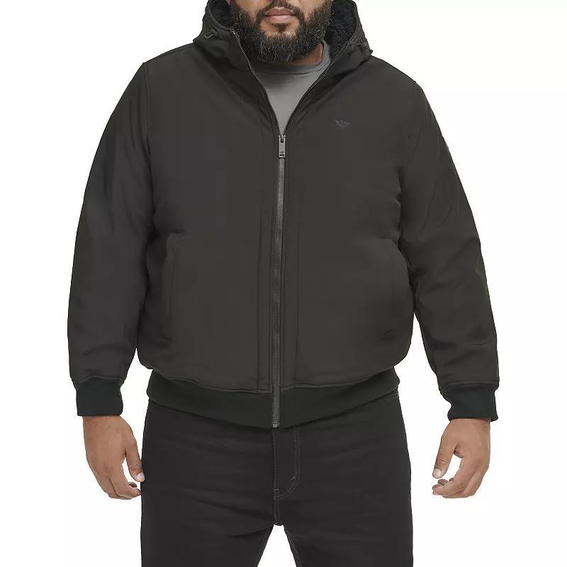 Big & Tall Dockers® Softshell Sherpa Lined Bomber jacket, Men's,  Product Image