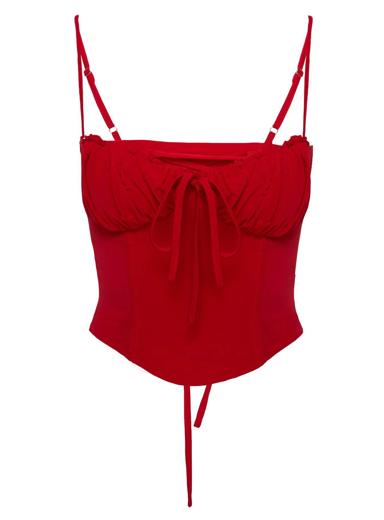 Orianne Corset Top Red Product Image