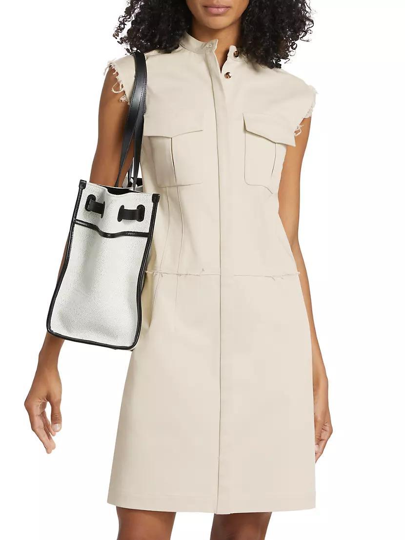 Erica Cotton Twill Shift Dress Product Image