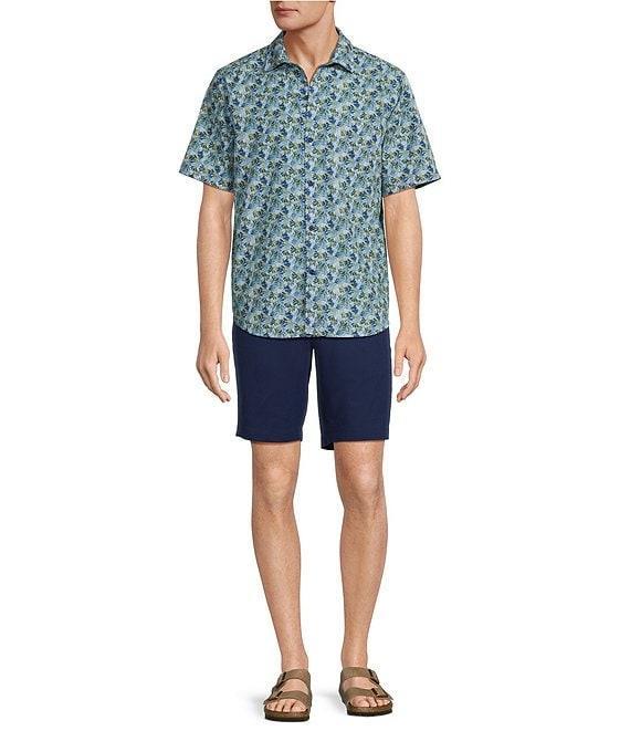 Tommy Bahama Big & Tall IslandZone Bahama Coast Chico Palms Short Sleeve Woven Shirt Product Image
