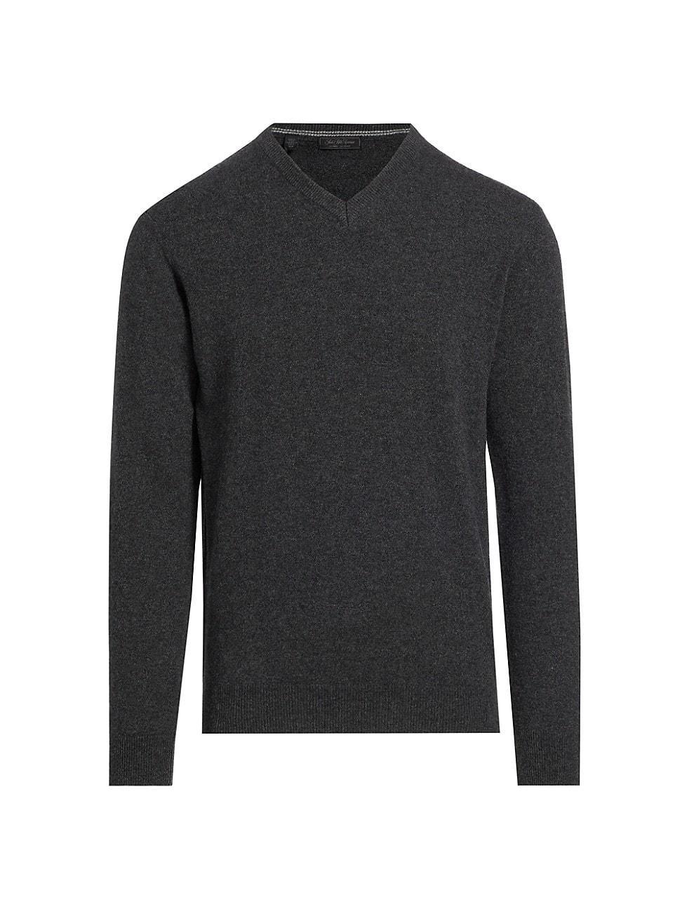 Mens COLLECTION Cashmere V-Neck Sweater Product Image