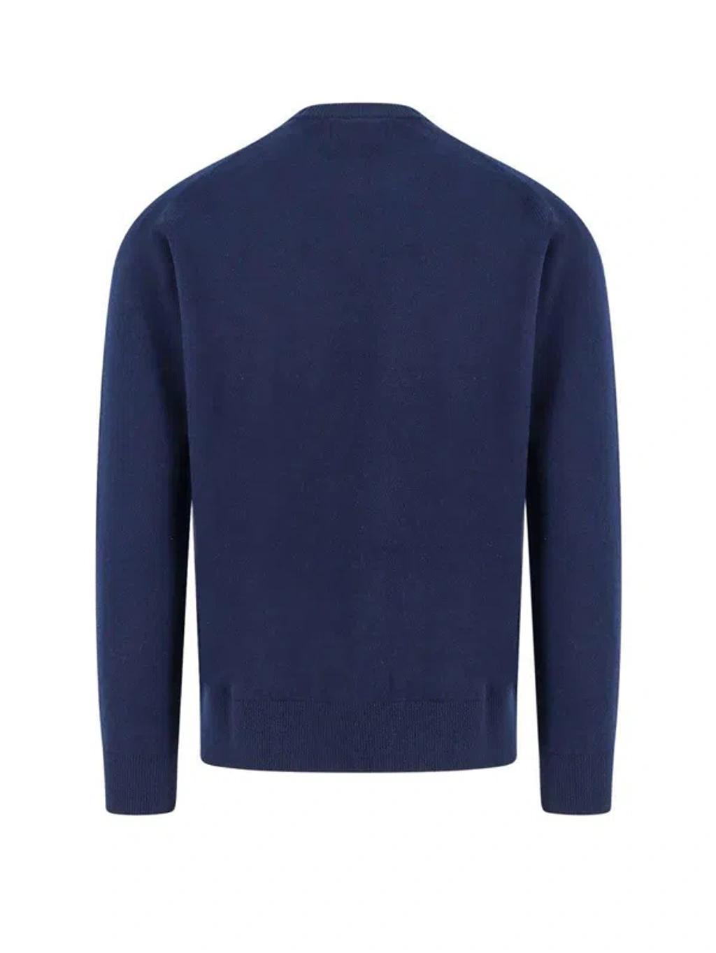 STONE ISLAND Sweater In Blue Product Image