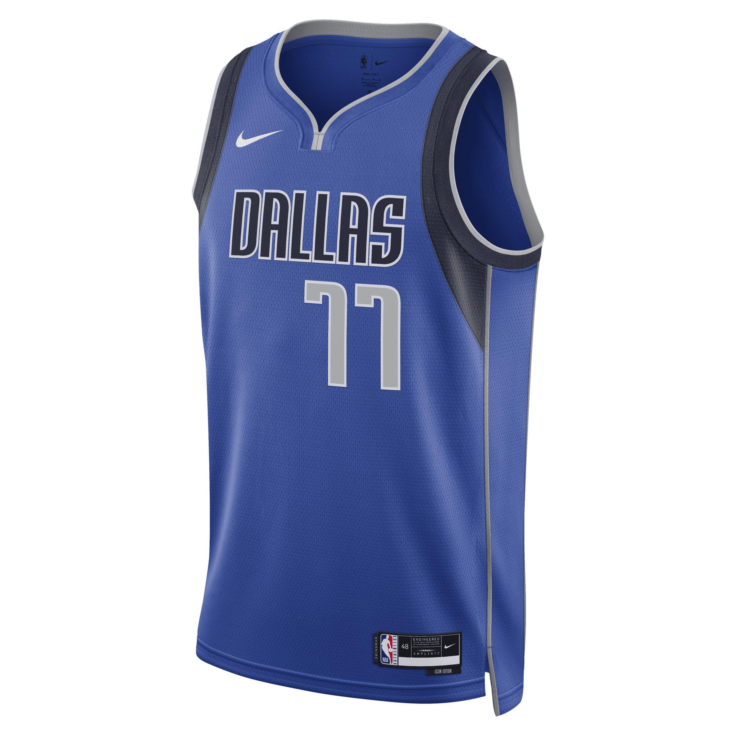 Dallas Mavericks Icon Edition 2022/23 Men's Nike Dri-FIT NBA Swingman Jersey Product Image