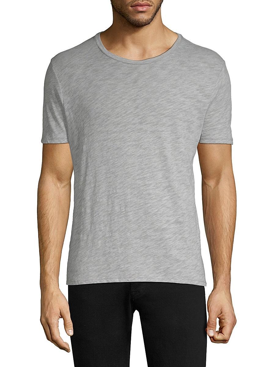 Mens Slub Cotton Crewneck Tee Product Image