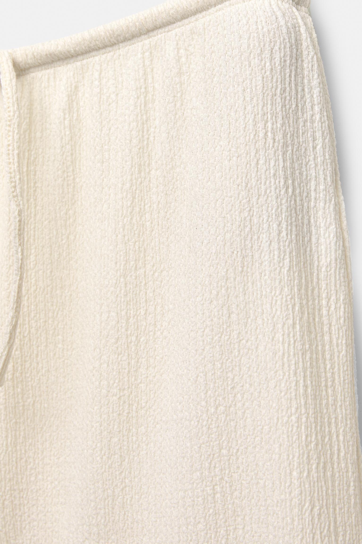 Wide-leg crepe pants Product Image