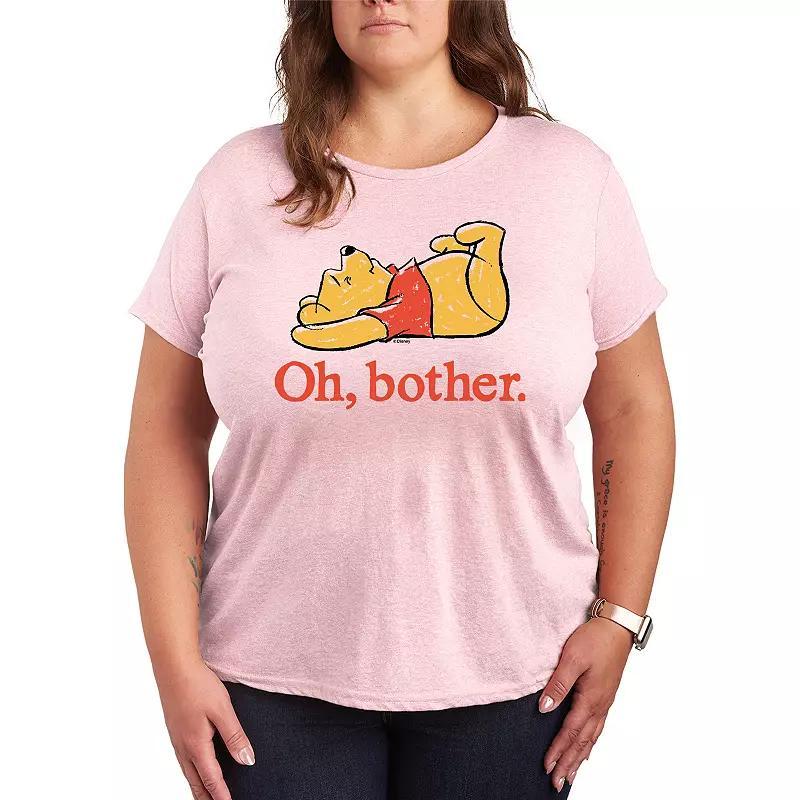 Disney's Winnie The Pooh Plus Oh Bother Graphic Tee, Women's,  Product Image