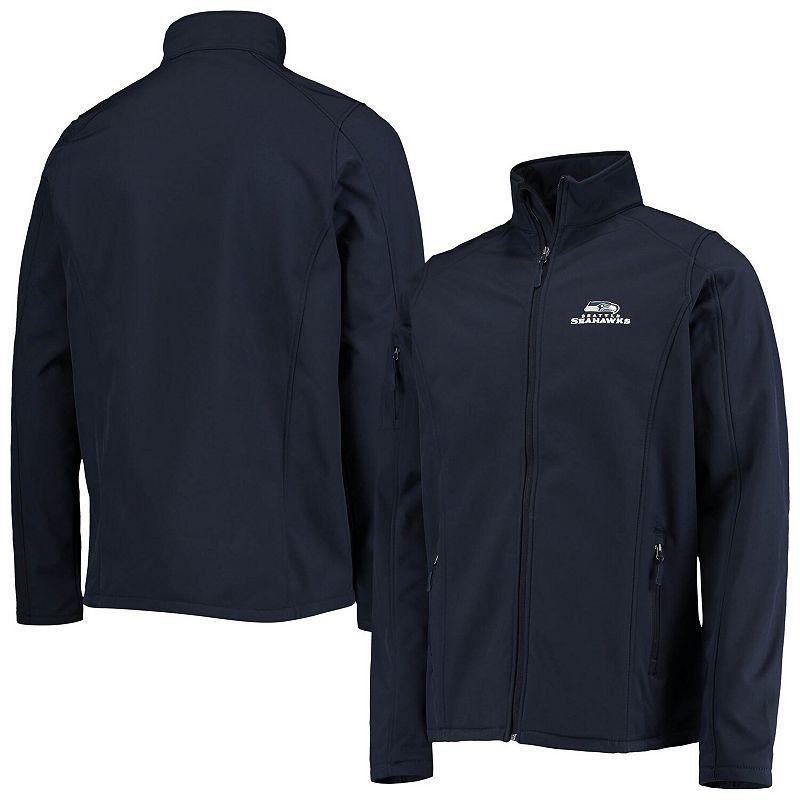 Mens Dunbrooke College Seattle Seahawks Big & Tall Sonoma Softshell Full-Zip Jacket Blue Product Image