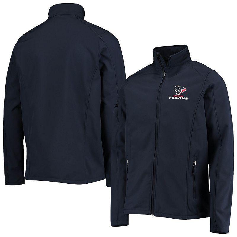 Mens Dunbrooke Houston Texans Big & Tall Sonoma Softshell Full-Zip Jacket Blue Product Image