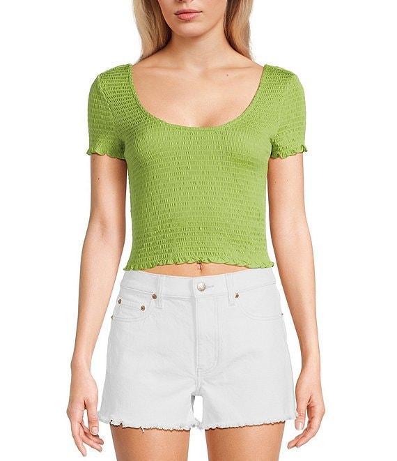 Evolutionary Short Sleeve Solid Smock T-Shirt Product Image