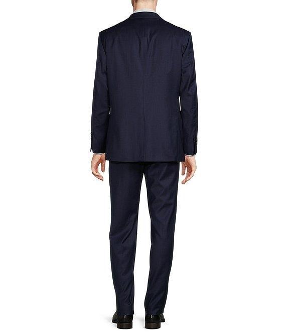 Hickey Freeman Classic Fit 2-Reverse Pleat Solid Pattern 2-Piece Suit Product Image