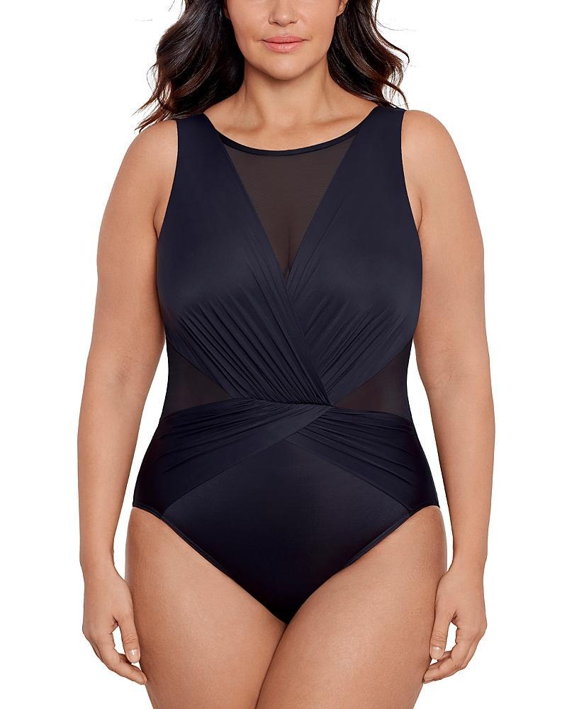 Womens Plus Illusionists Palma One-Piece Swimsuit Product Image