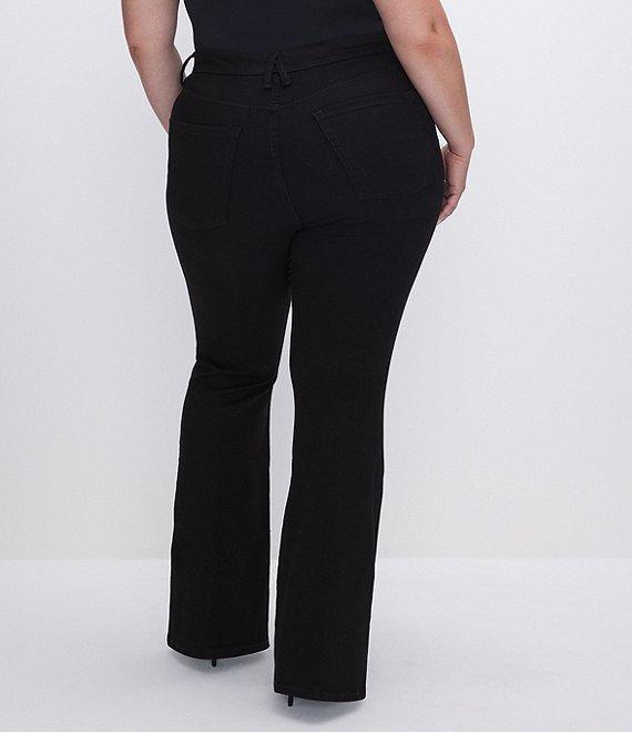 Good American Plus Size Good Legs Flare Denim Never Fade Jeans Product Image