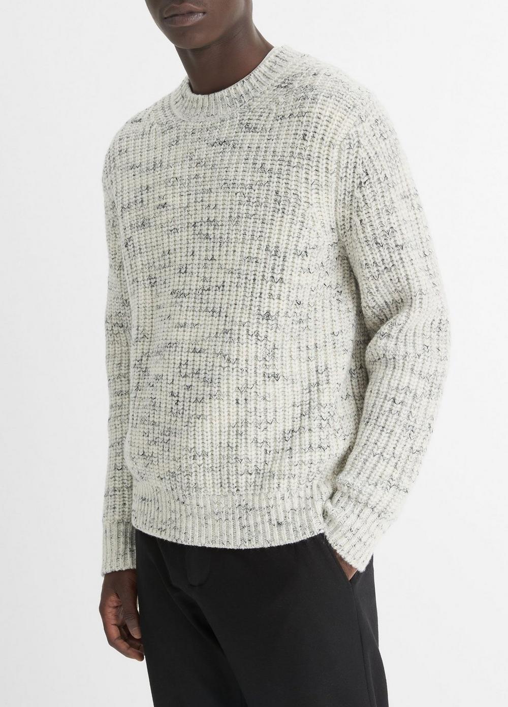 Super Space-Dye Wool Crew Neck Sweater Product Image