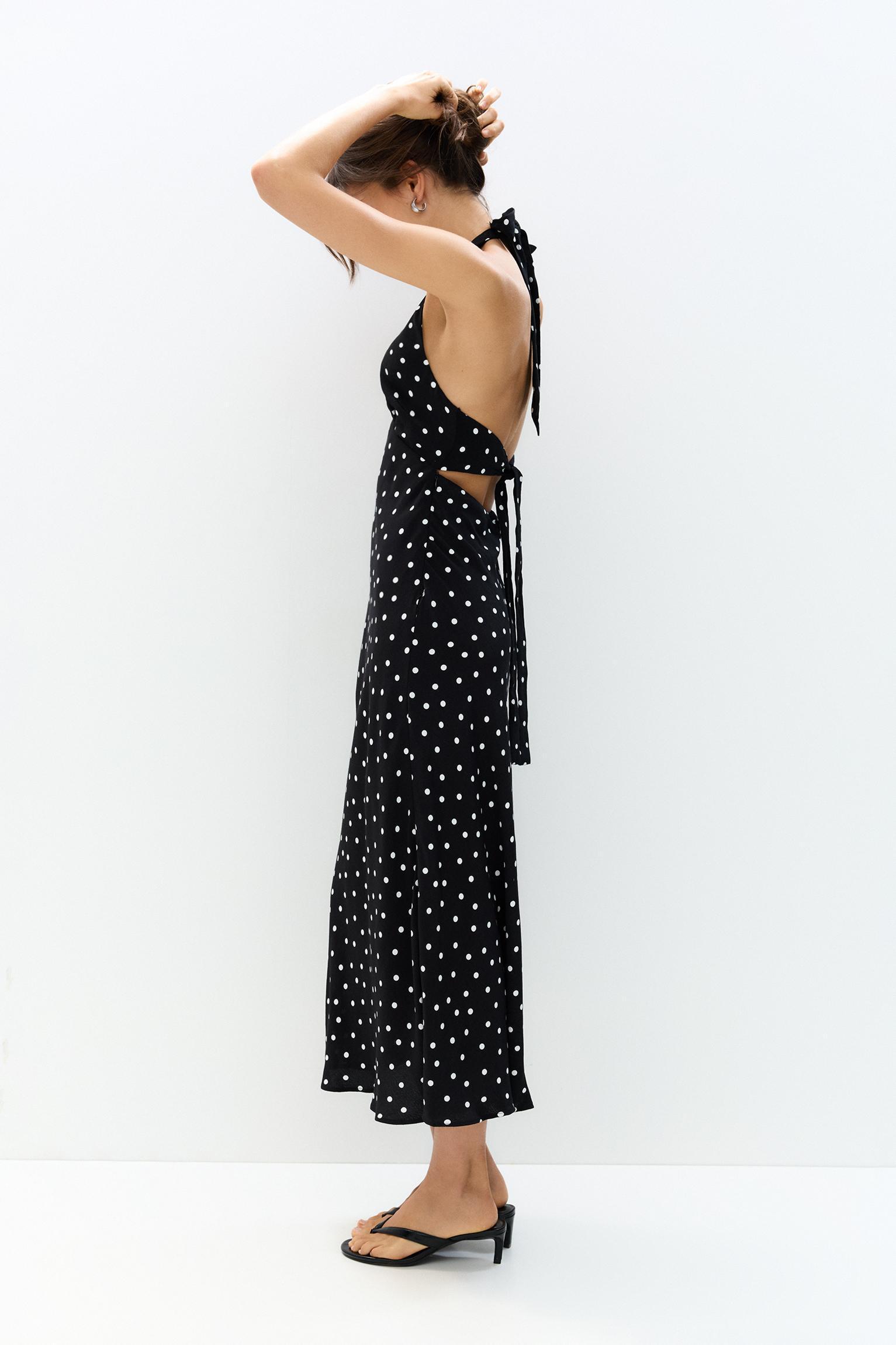 Polka dot midi dress Product Image