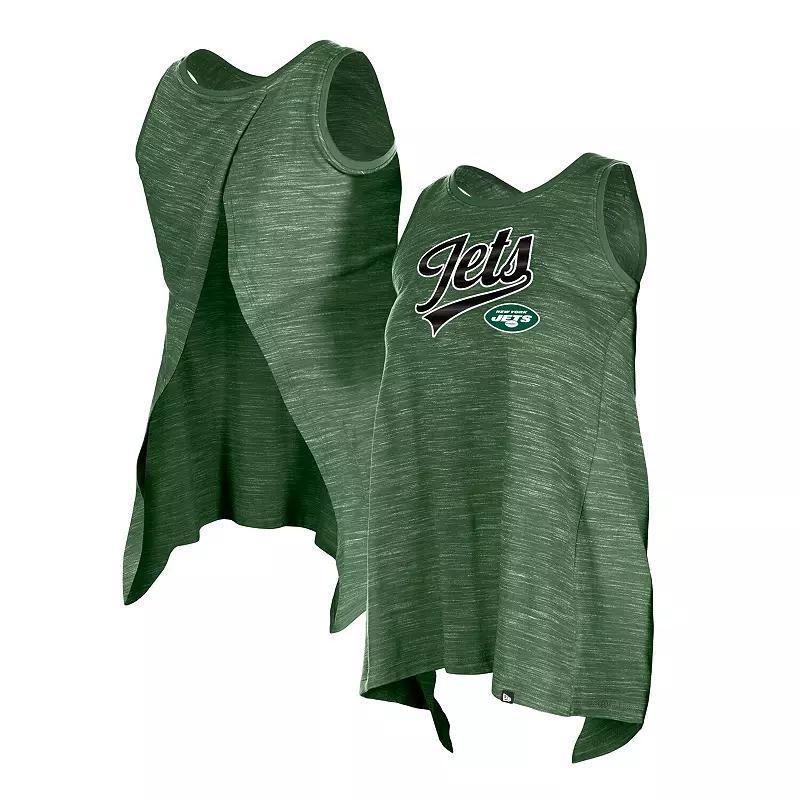 Womens New Era New York Jets Space Dye Active Tank Top Product Image