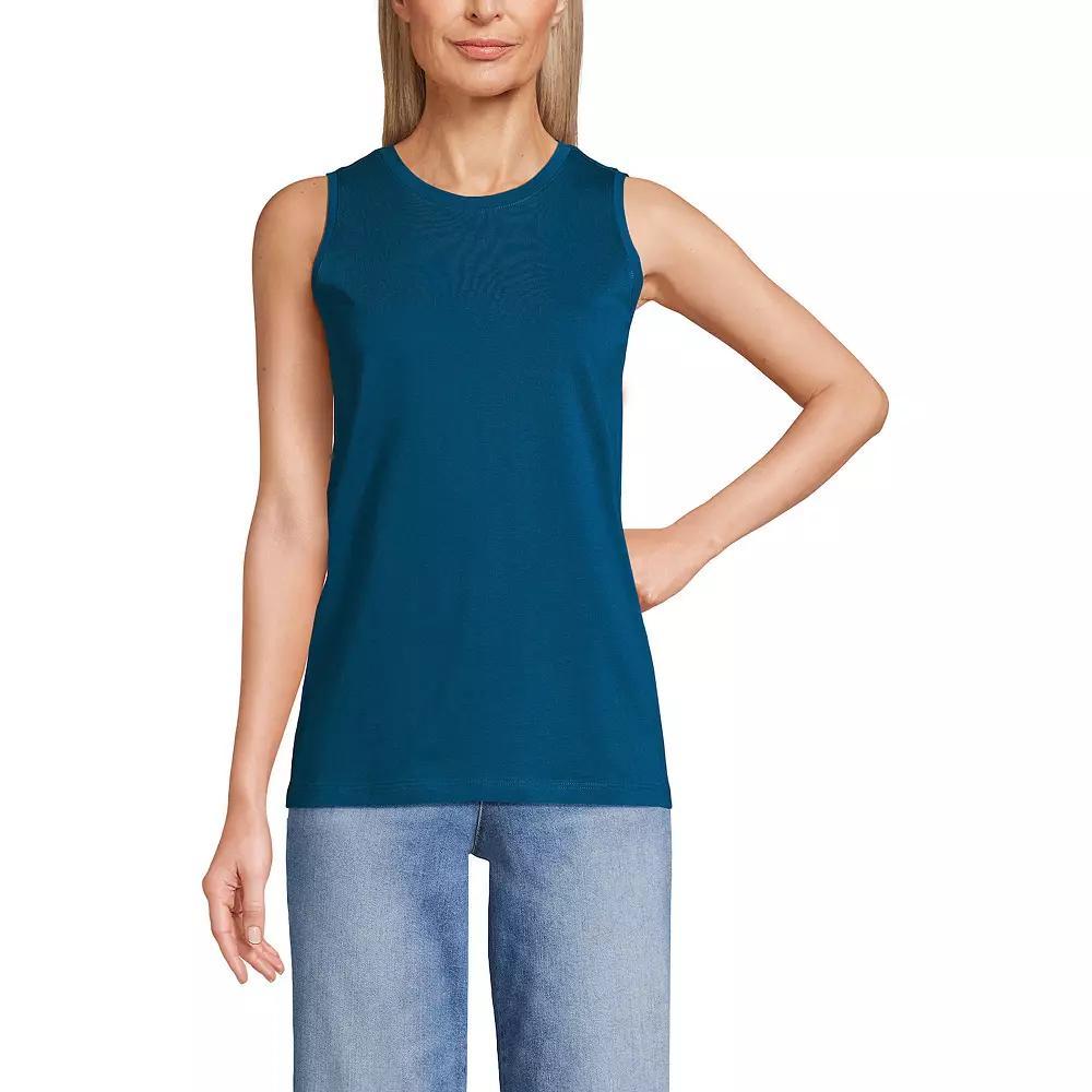 Petite Lands' End Power Performance Tunic Tank Top, Women's,  Product Image