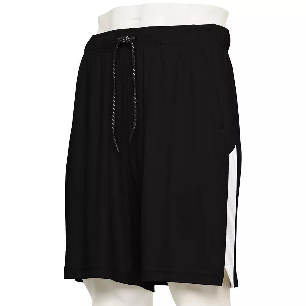 Men's Tek Gear® Adaptive 9 in. Dry Tek Shorts, Size: Medium, Mineral Black Product Image