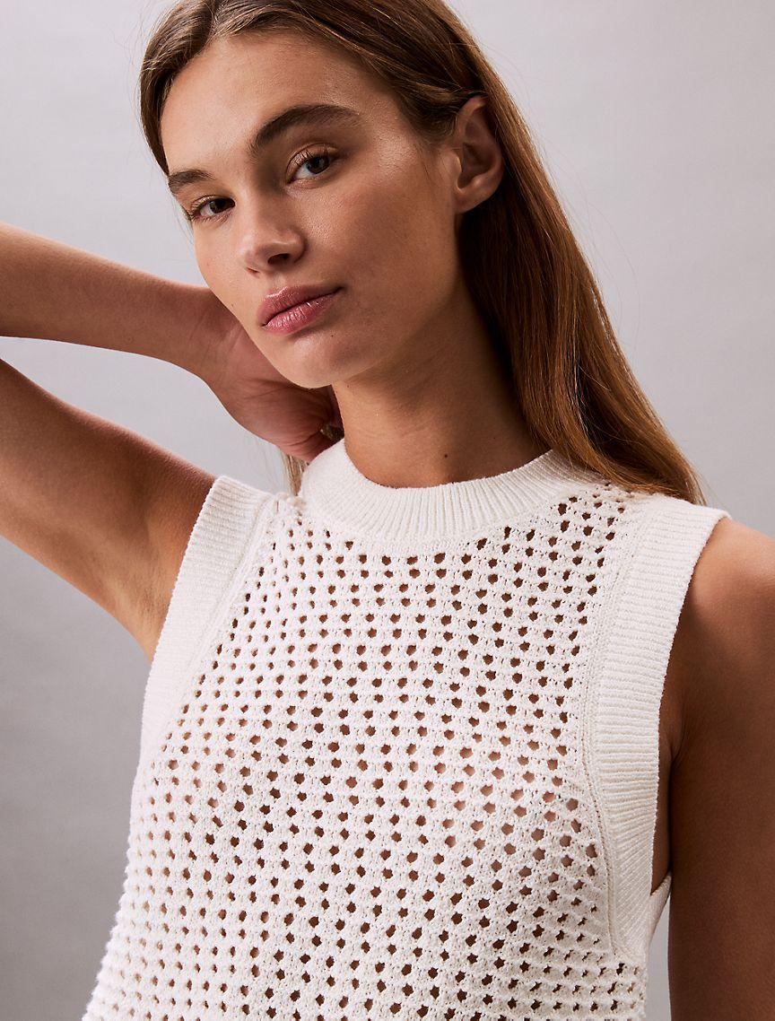 Open Stitch Tank Top Product Image