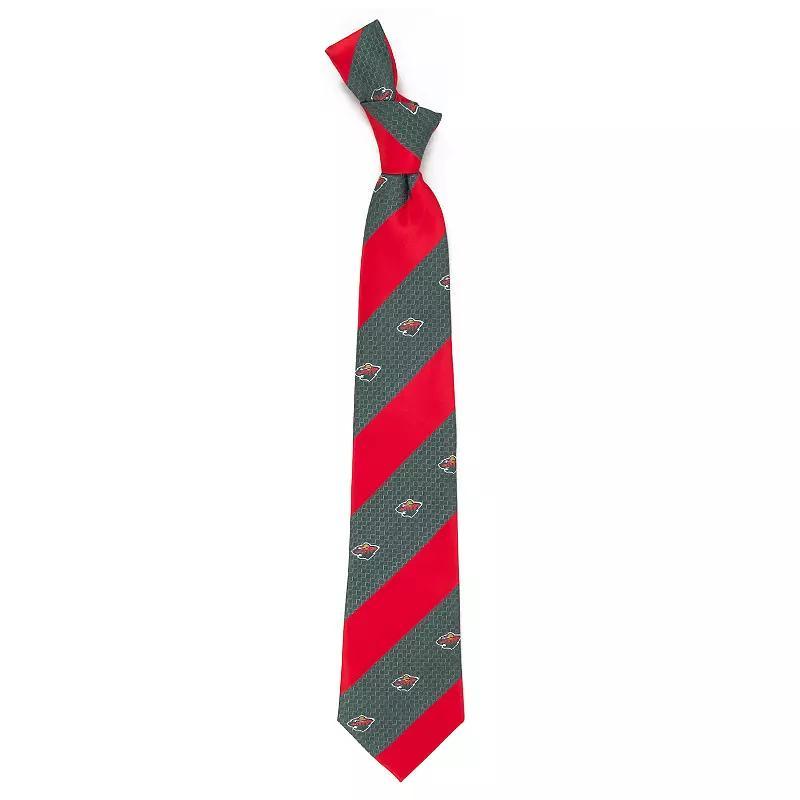 Mens Minnesota Wild Striped Tie Product Image