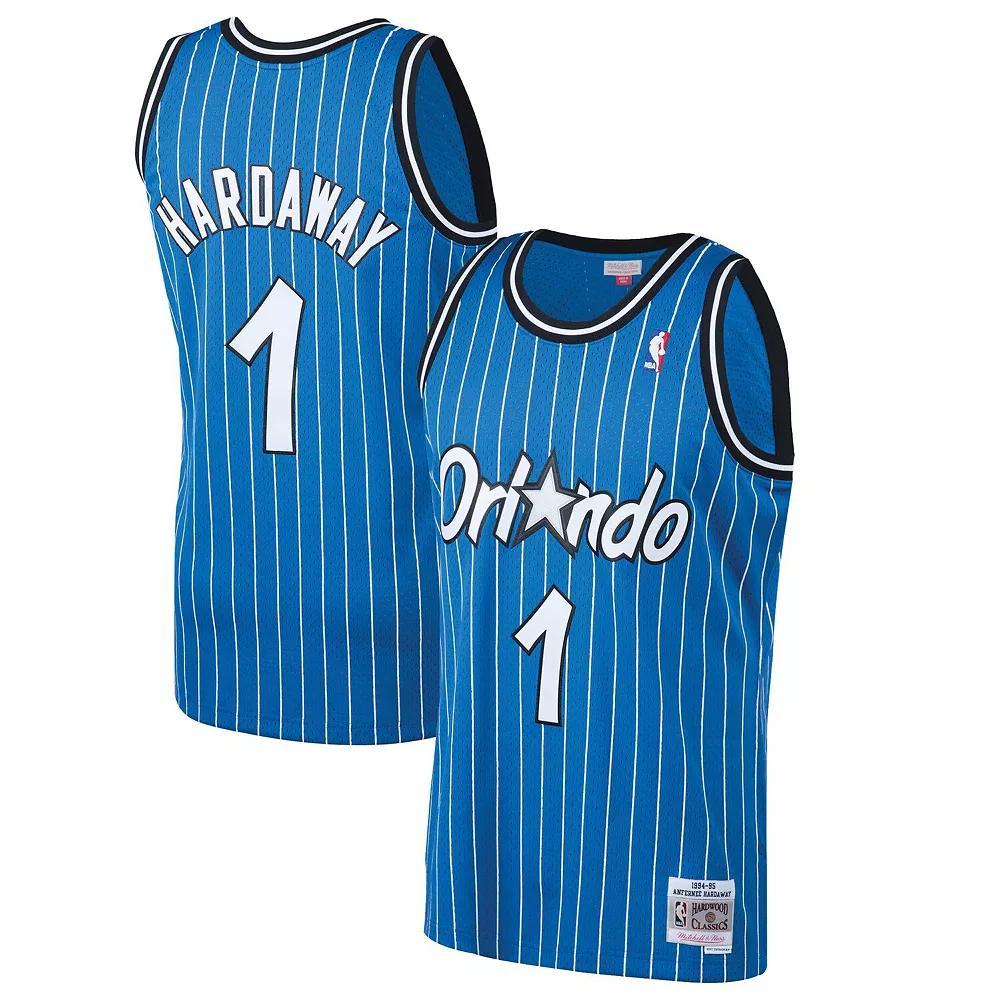 Men's Mitchell & Ness Penny Hardaway Blue Orlando Magic 1994-95 Hardwood Classics Swingman Jersey, Size: 2XL, Mag Blue Product Image