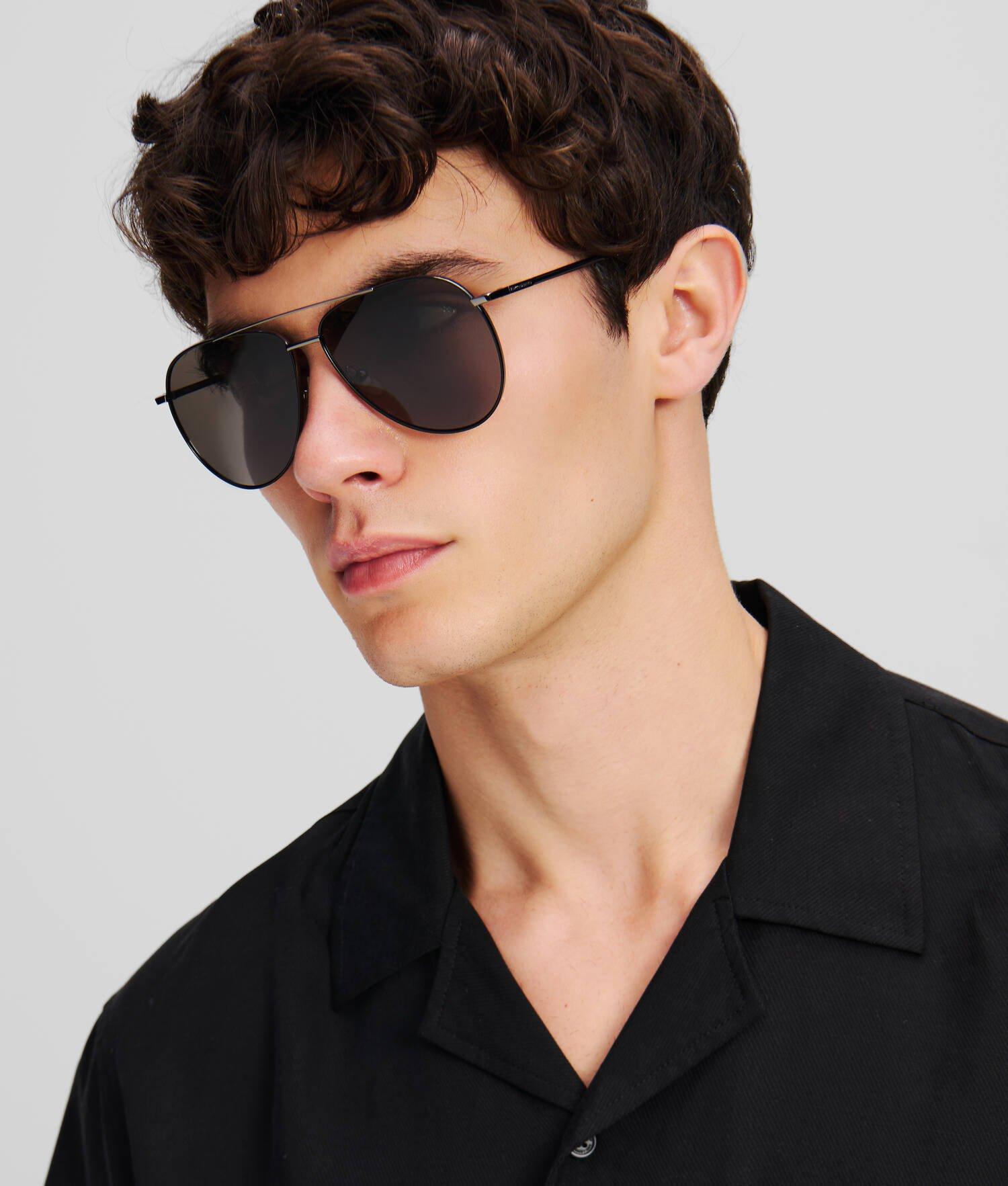 KARL LOGO AVIATOR SUNGLASSES Product Image