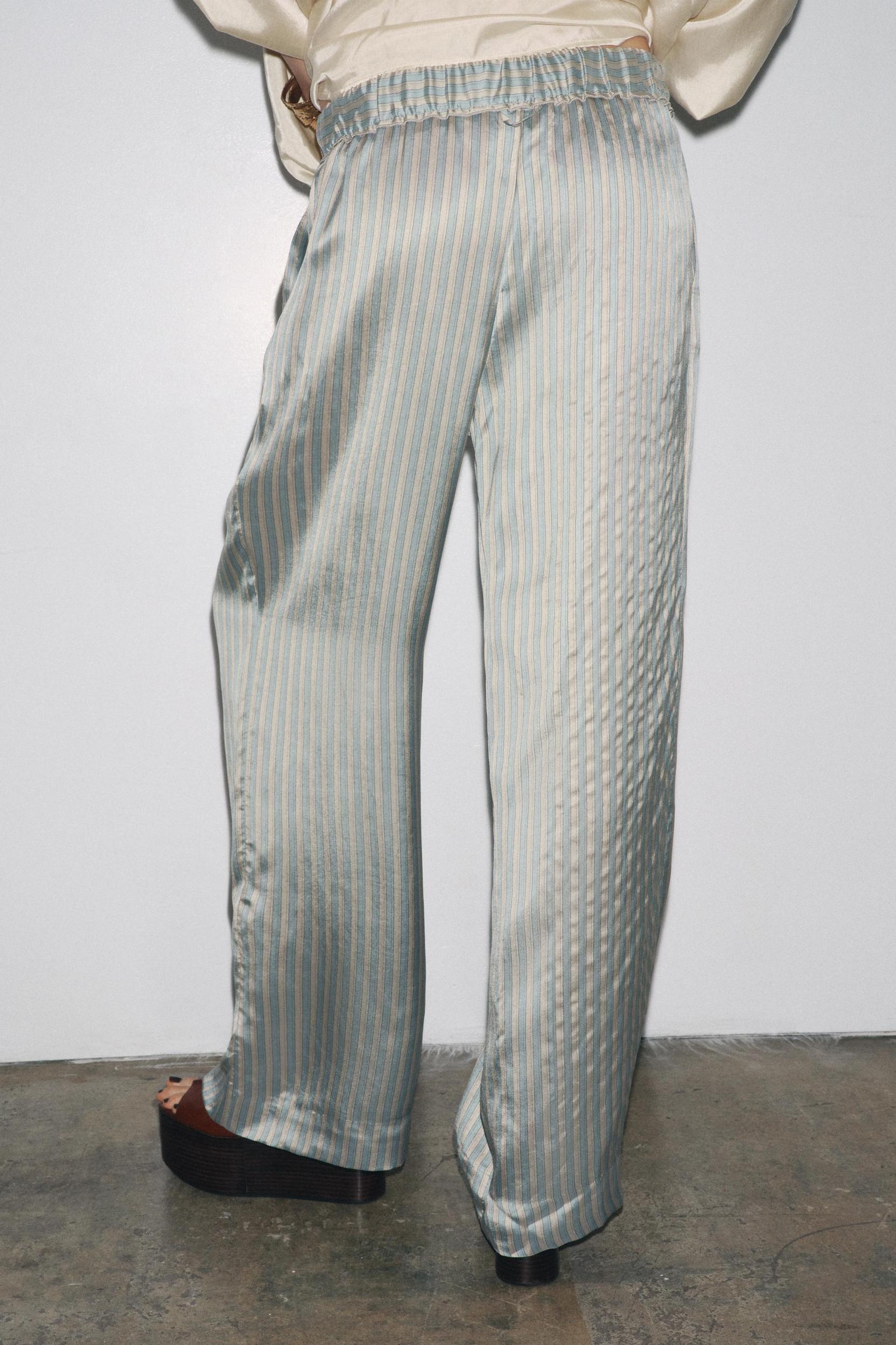 ZW COLLECTION STRIPED PAJAMA PANTS Product Image