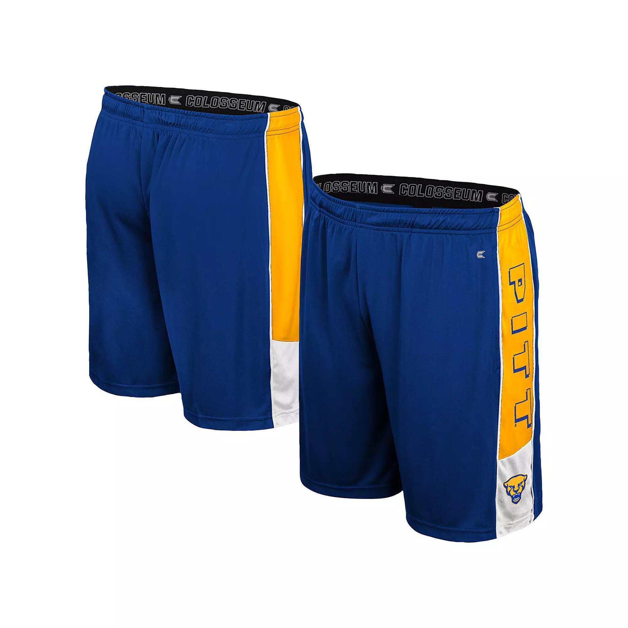 Men's Colosseum Royal Pitt Panthers Quantum Shorts,  Product Image